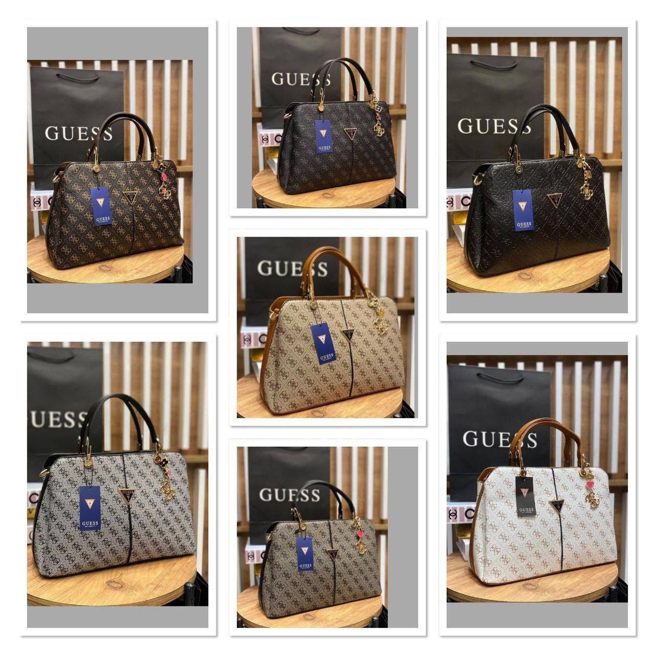  Guess Monogram Premium El Çantası